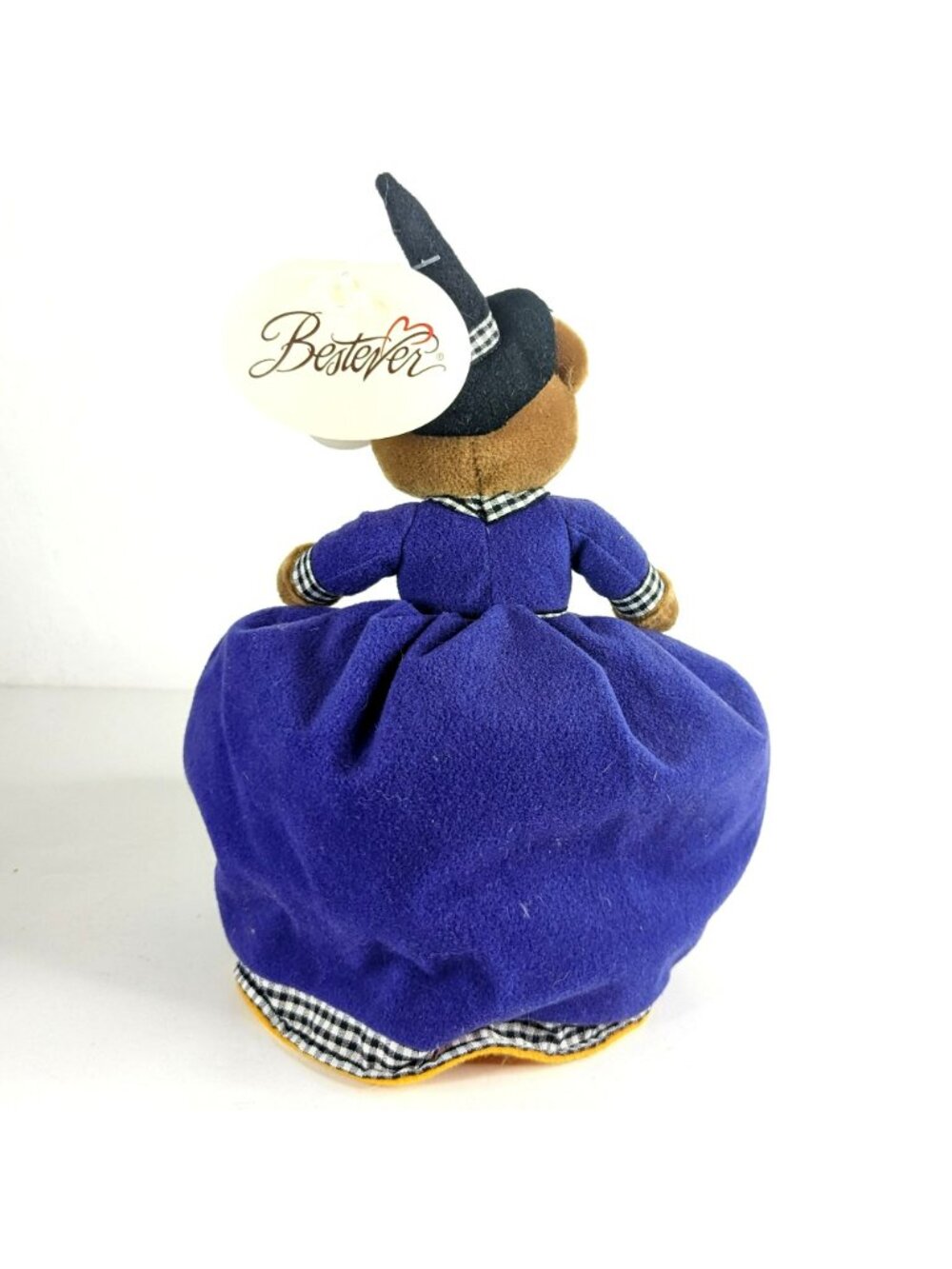 Bestever Halloween Reversible Plush Bear Witch Black Cat Pumpkin 11" Topsy - Picture 5 of 12